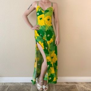 Vinbrant 70’s Maxi Dress
